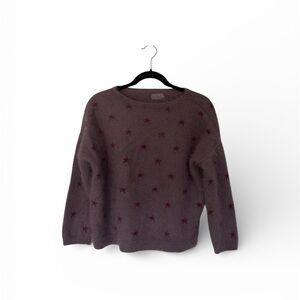 Sundays two Women's Star Sweater - Purple